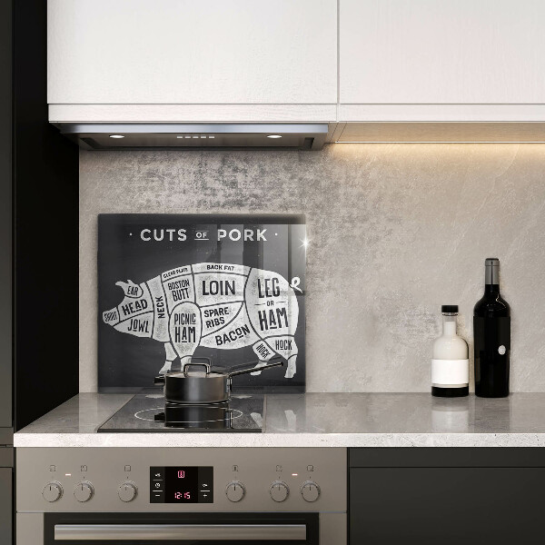 Protection plaque induction Viande de porc porc