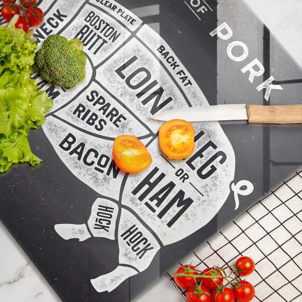 Protection plaque induction Viande de porc porc