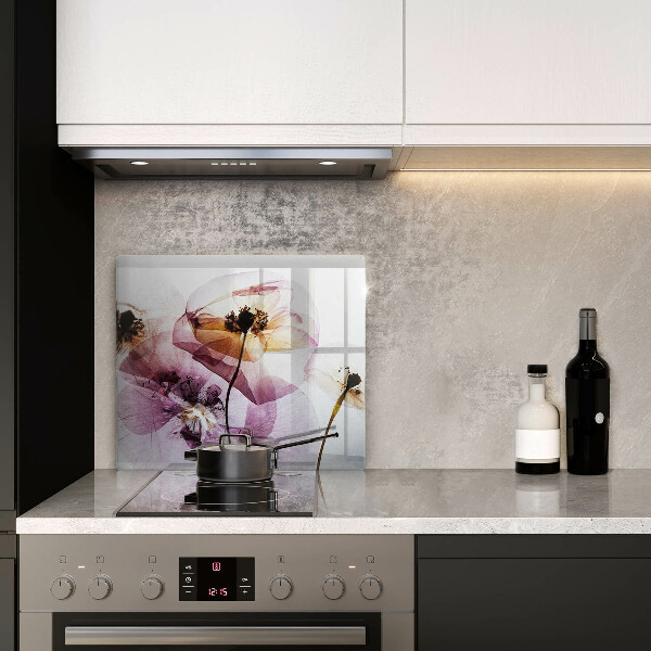 Protection plaque induction Fleurs délicates