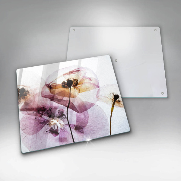 Protection plaque induction Fleurs délicates