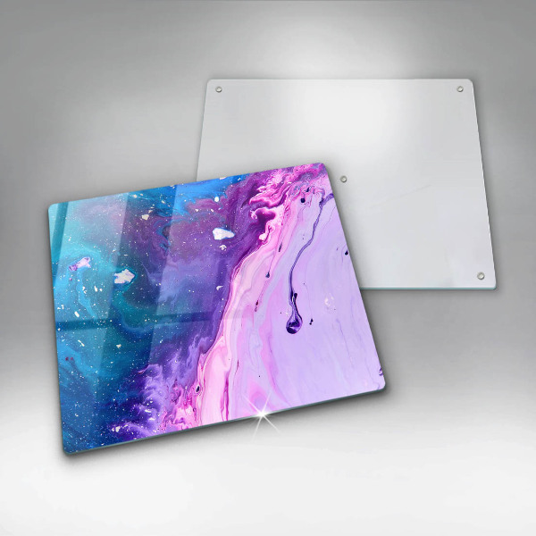 Protection plaque induction Encres d'abstraction