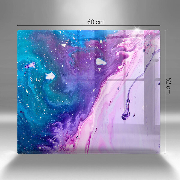 Protection plaque induction Encres d'abstraction