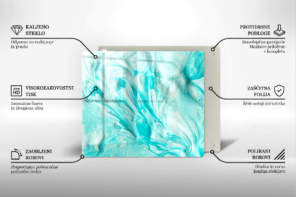 Protection plaque induction Peintures abstraites