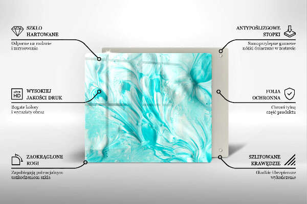 Protection plaque induction Peintures abstraites