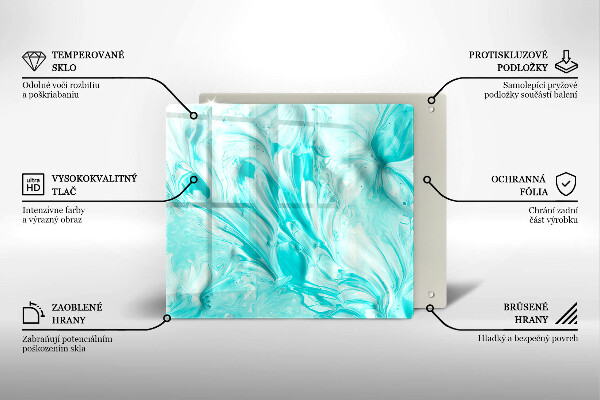 Protection plaque induction Peintures abstraites