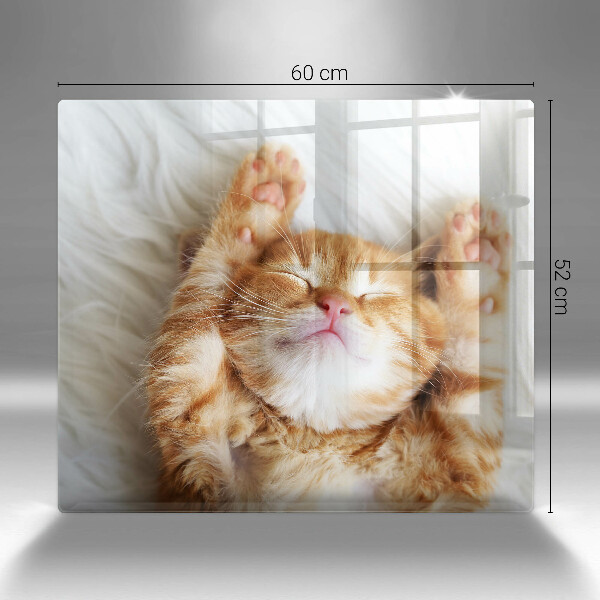 Cache plaque de cuisson Petit chaton mignon
