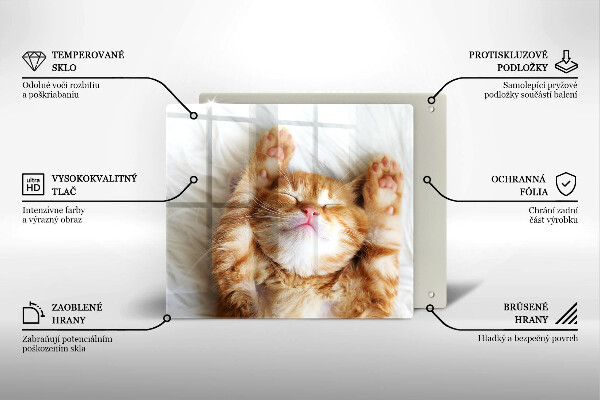 Cache plaque de cuisson Petit chaton mignon