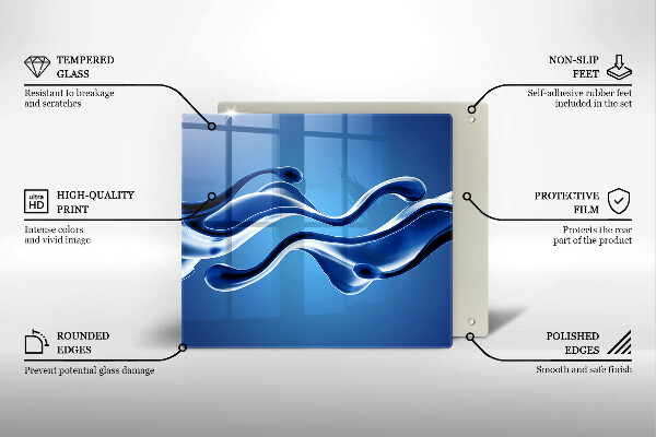 Protection plaque induction Abstraction fluide