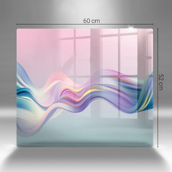 Protection plaque induction Abstraction pastel