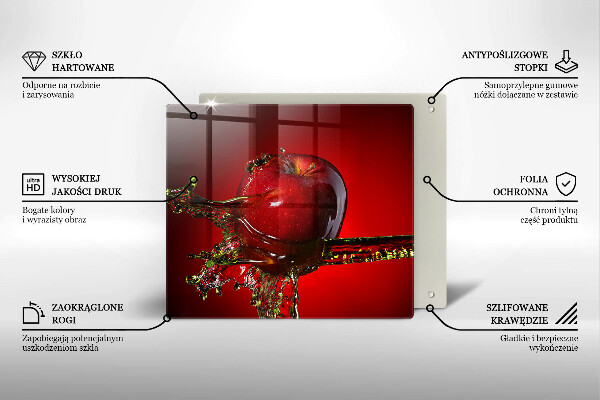 Cache plaque de cuisson Pommes dans l'eau