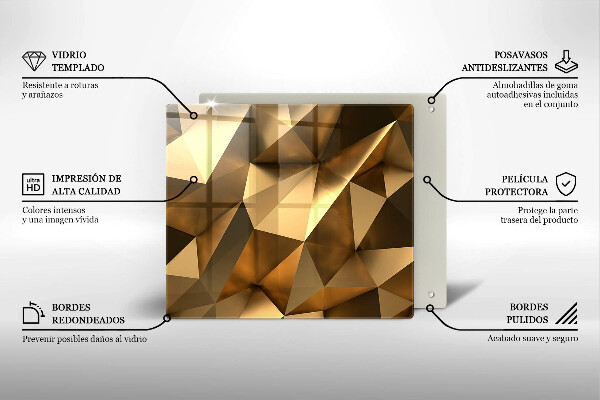 Cache plaque de cuisson Fond d'abstraction de structure