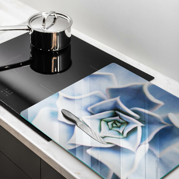 Cache plaque de cuisson Plante à fleurs