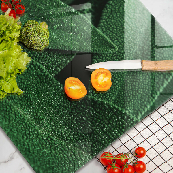 Cache plaque de cuisson Les feuilles de la plante