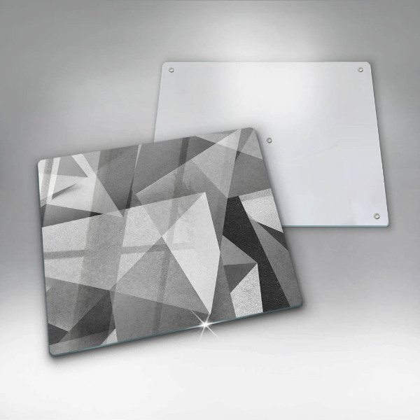 Cache plaque de cuisson Abstraction concrète et nette