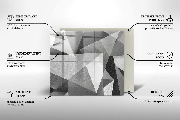 Cache plaque de cuisson Abstraction concrète et nette