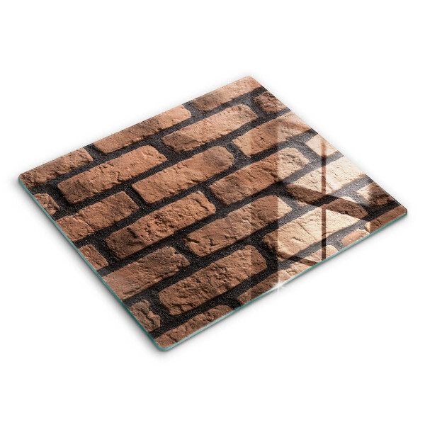 Protection plaque induction Mur de briques