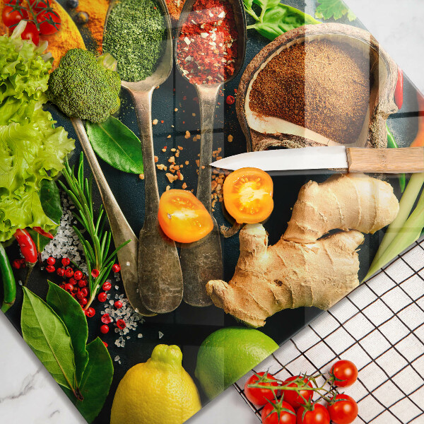 Cache plaque de cuisson Cuillères à épices de cuisine