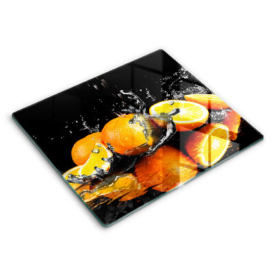 Cache plaque de cuisson Fruit orange juteux