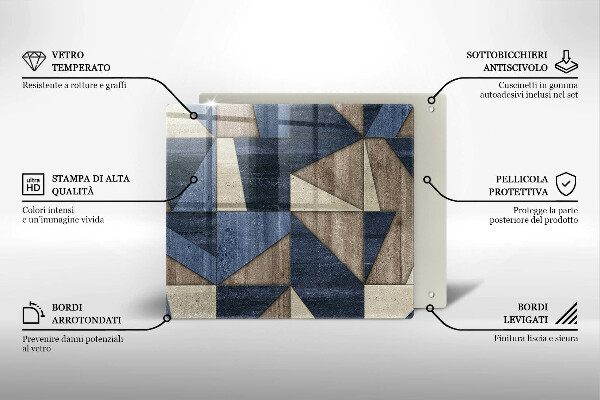 Protection plaque induction Abstraction géométrique