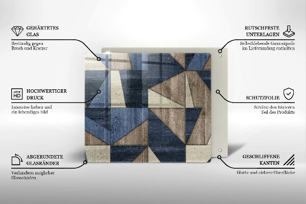 Protection plaque induction Abstraction géométrique