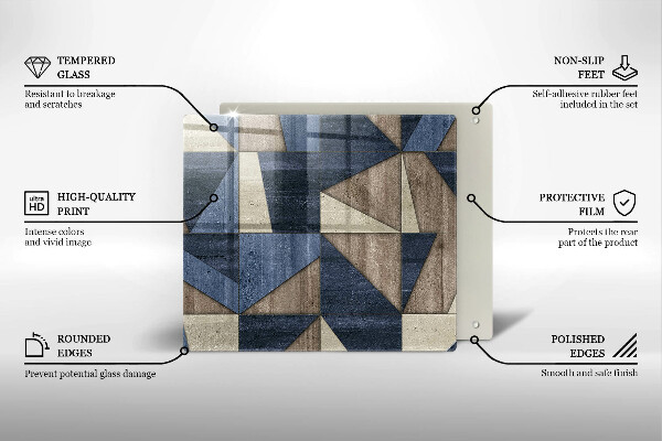 Protection plaque induction Abstraction géométrique