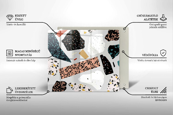 Protection plaque induction Grès