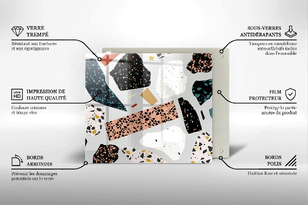 Protection plaque induction Grès