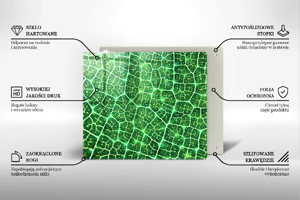 Protection plaque induction Structure des feuilles