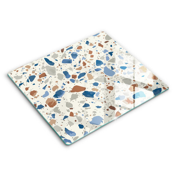 Protection plaque induction Grès décoratif