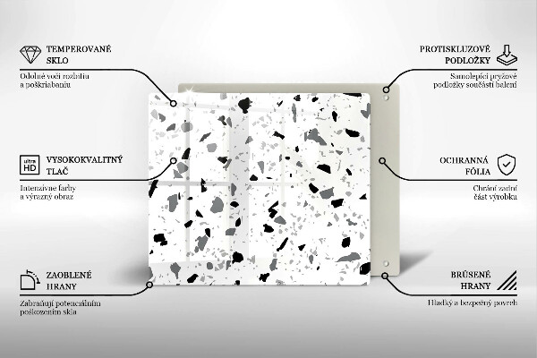 Protection plaque induction Grès décoratif