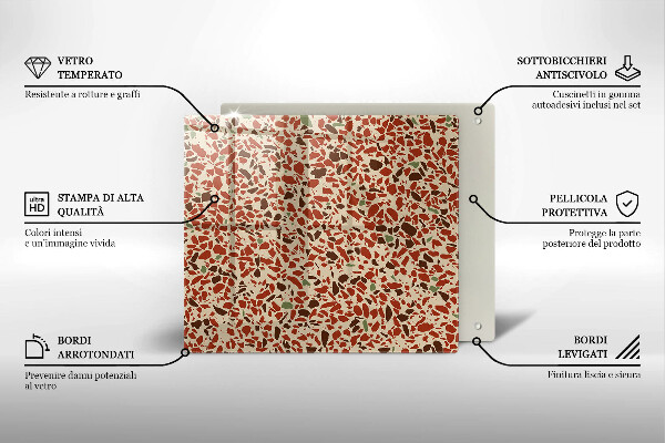 Protection plaque induction Grès fin