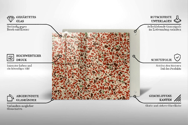 Protection plaque induction Grès fin