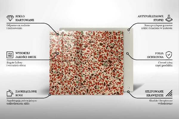 Protection plaque induction Grès fin