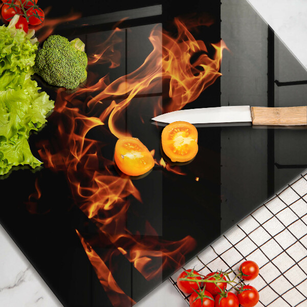 Protection plaque induction Allume une flamme vivante