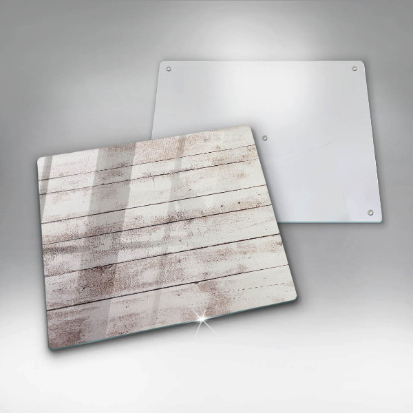 Cache plaque de cuisson Vieilles planches de bois