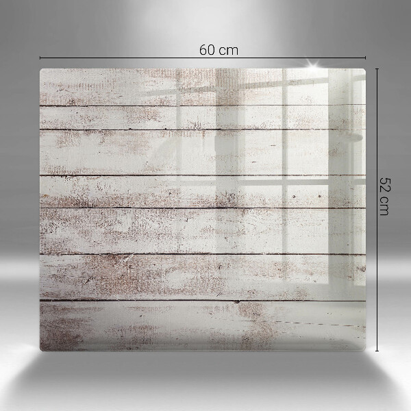 Cache plaque de cuisson Vieilles planches de bois