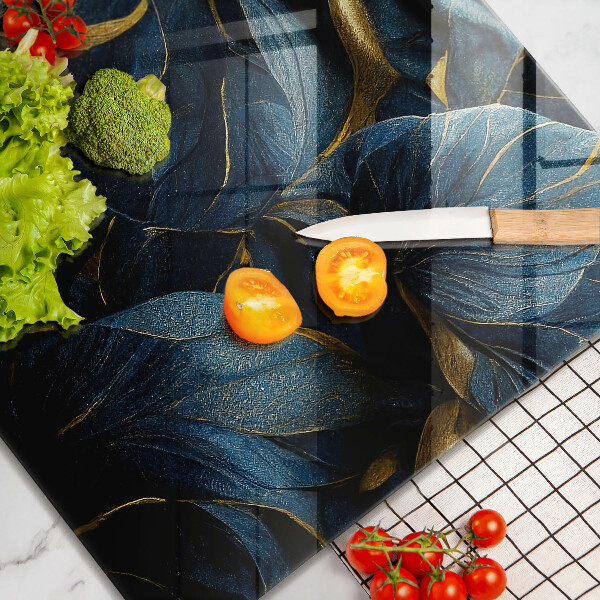 Protection plaque induction Feuilles décoratives avec de l'or