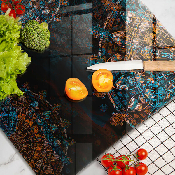 Cache plaque de cuisson Roues vintage bohème