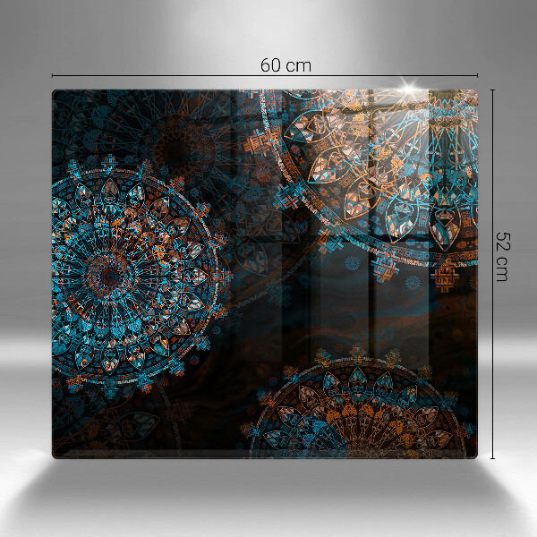 Cache plaque de cuisson Roues vintage bohème