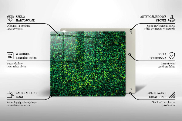 Cache plaque de cuisson Plante à petites feuilles