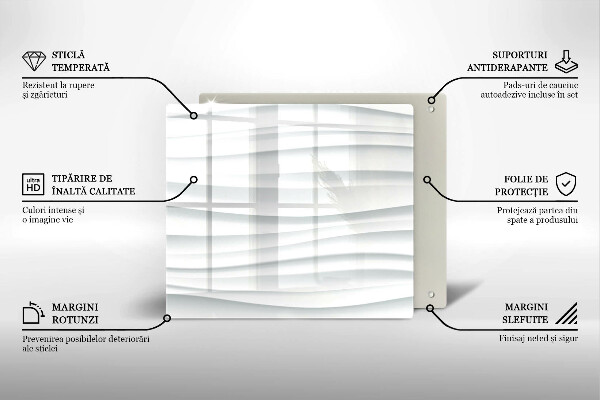 Cache plaque de cuisson Structure moderne