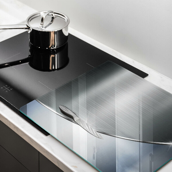 Cache plaque de cuisson Modèle d'abstraction en métal