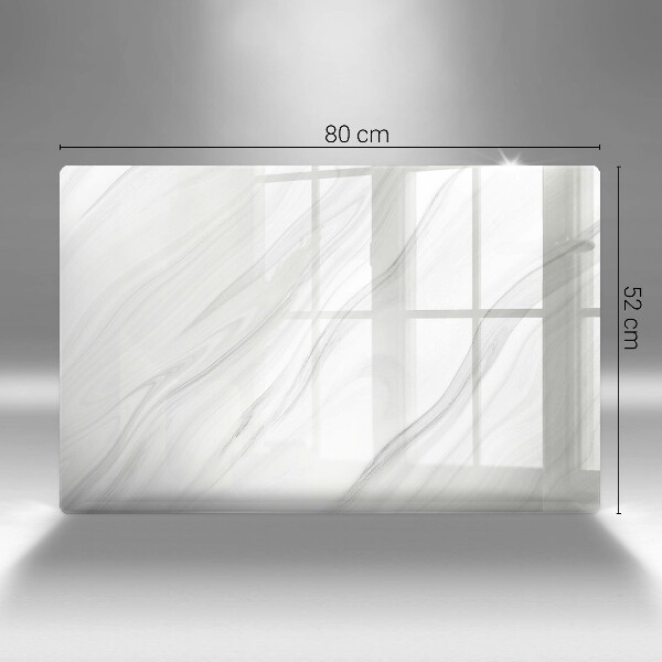 Protège plaque de cuisson Marbre délicat