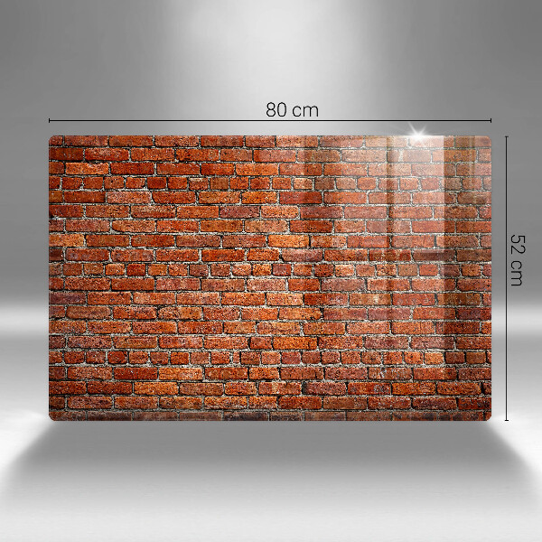 Protège plaque de cuisson Mur de mur de briques