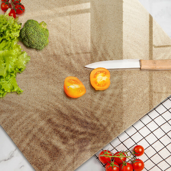 Protège plaque de cuisson Vacances à la plage et au sable