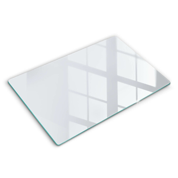 Protège plaque de cuisson couleur blanche