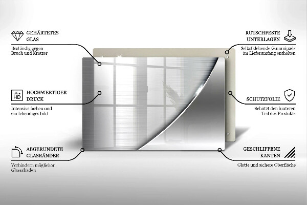 Protège plaque de cuisson Formes métalliques
