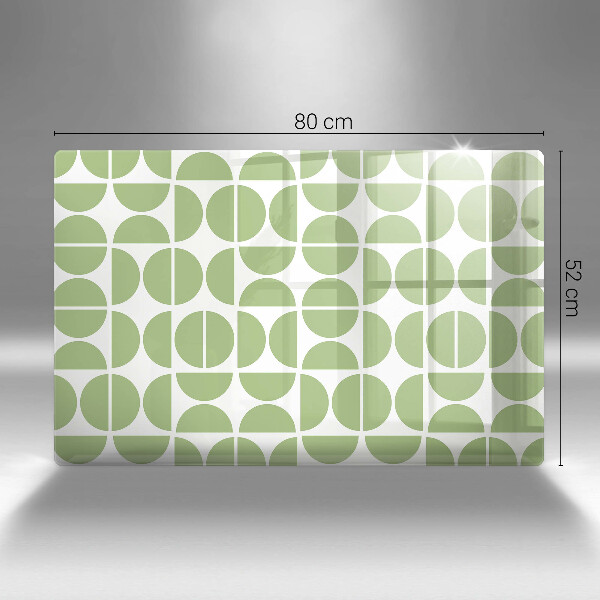 Protège plaque de cuisson Modèle de formes bohèmes