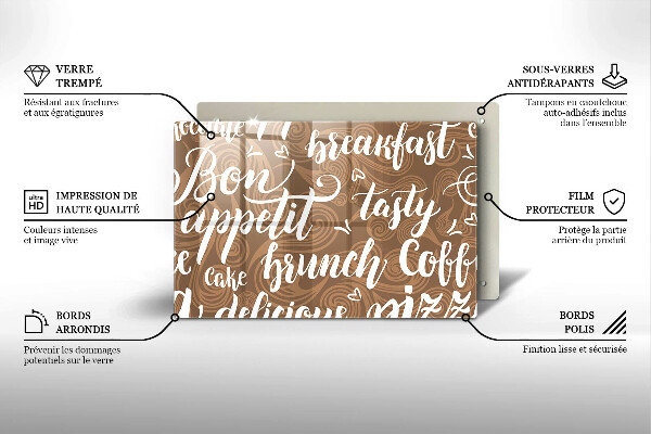 Protège plaque de cuisson Bon appetit sous-titres