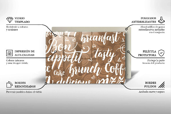 Protège plaque de cuisson Bon appetit sous-titres